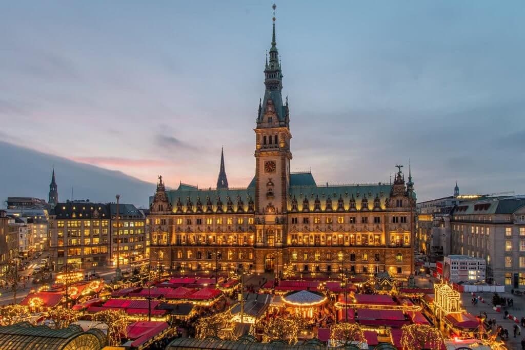 Hamburg christmas market