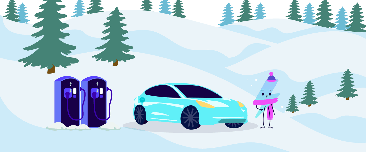 charging an electric vehicle in colder weather