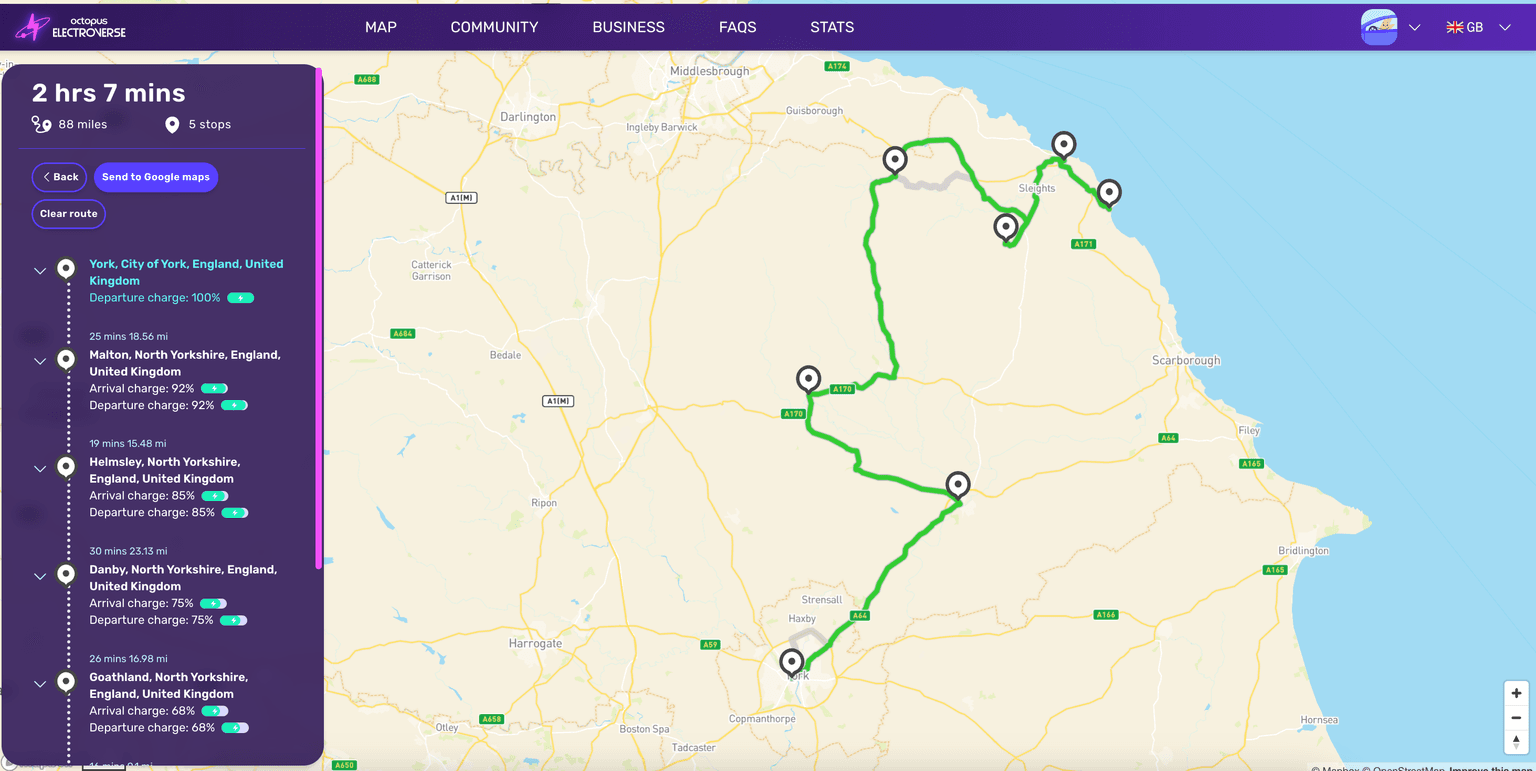 Yorkshire Road Trip Planning