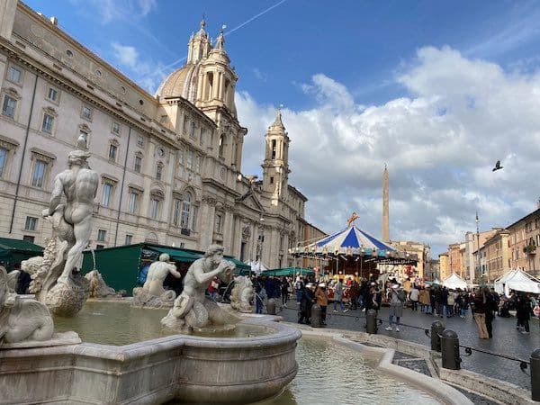 rome christmas market