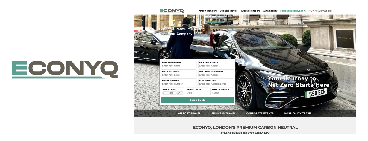 ECONYQ logo and website