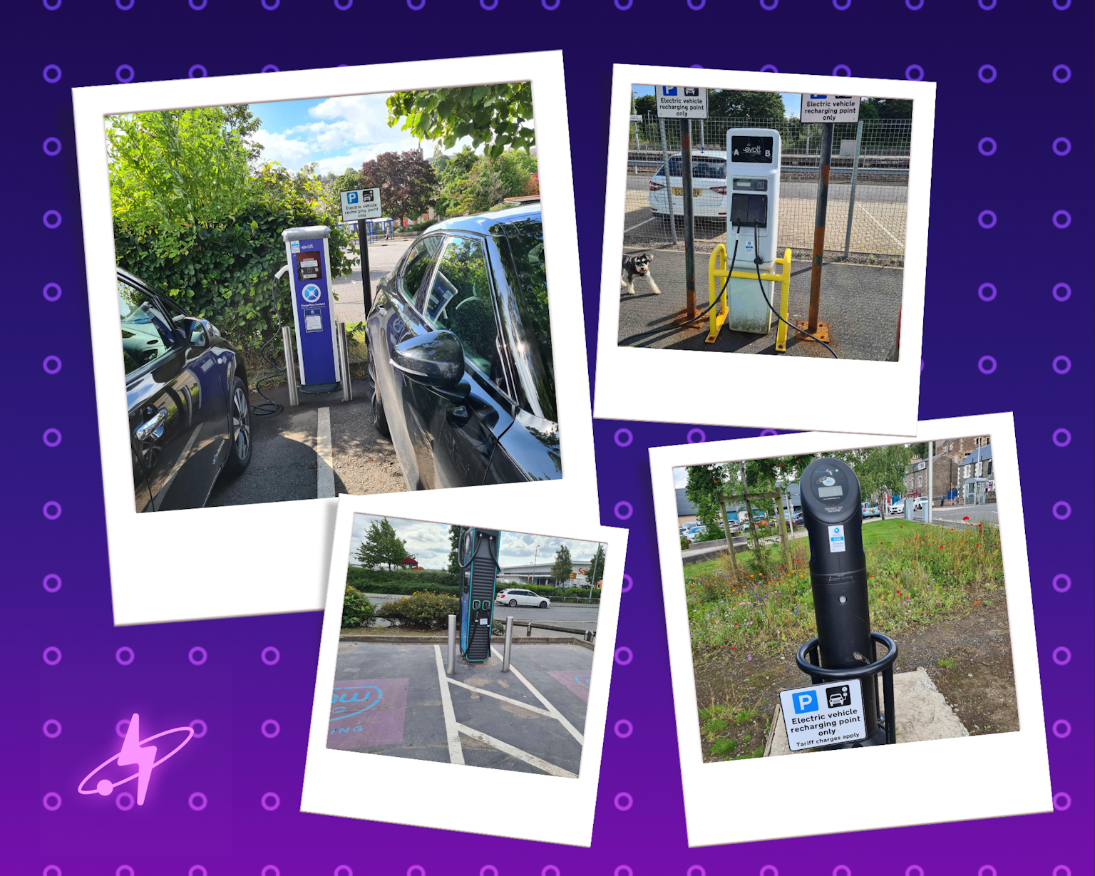 Winner photo competition (non-london) July charge point photos