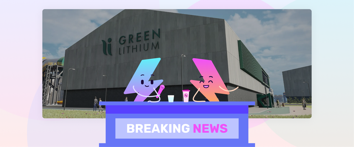 Green Lithium - New UK Lithium Refinery News Header