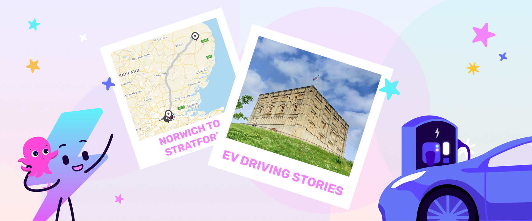 driving stories norwich to stratford, london - header