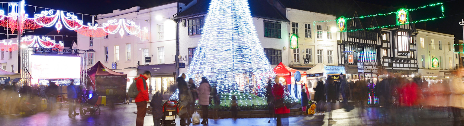 Image of Stratford upon Avon Victorian Christmas market
