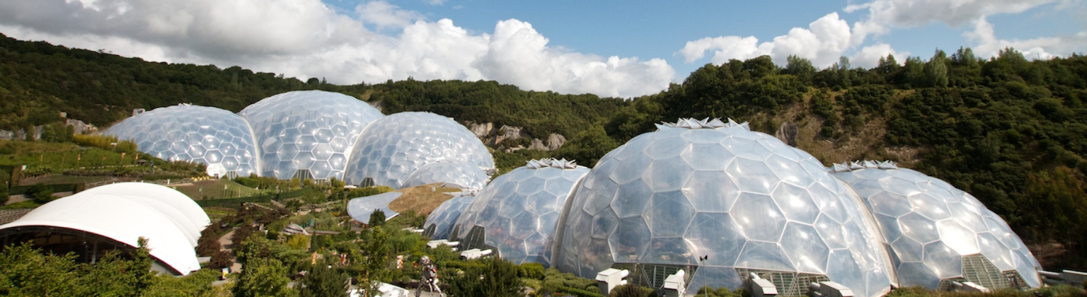 Photo of the Eden Project in St Austell, Cornwall
