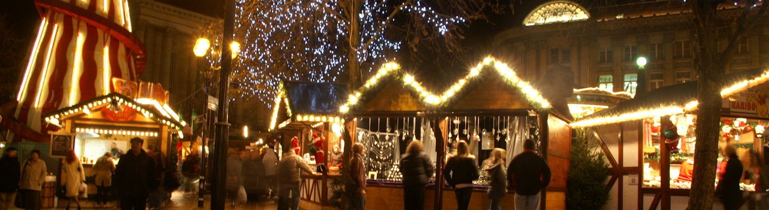 Image of the Birmingham Frankfurt Christmas market (Photo Credit: Tim Ellis - https://flic.kr/p/sHBuV)