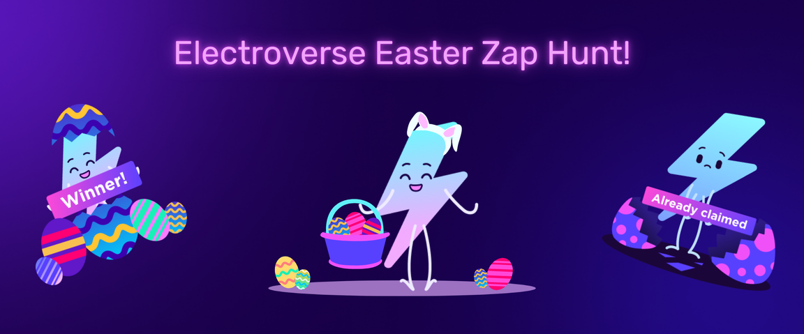 Easter Zap hunt header
