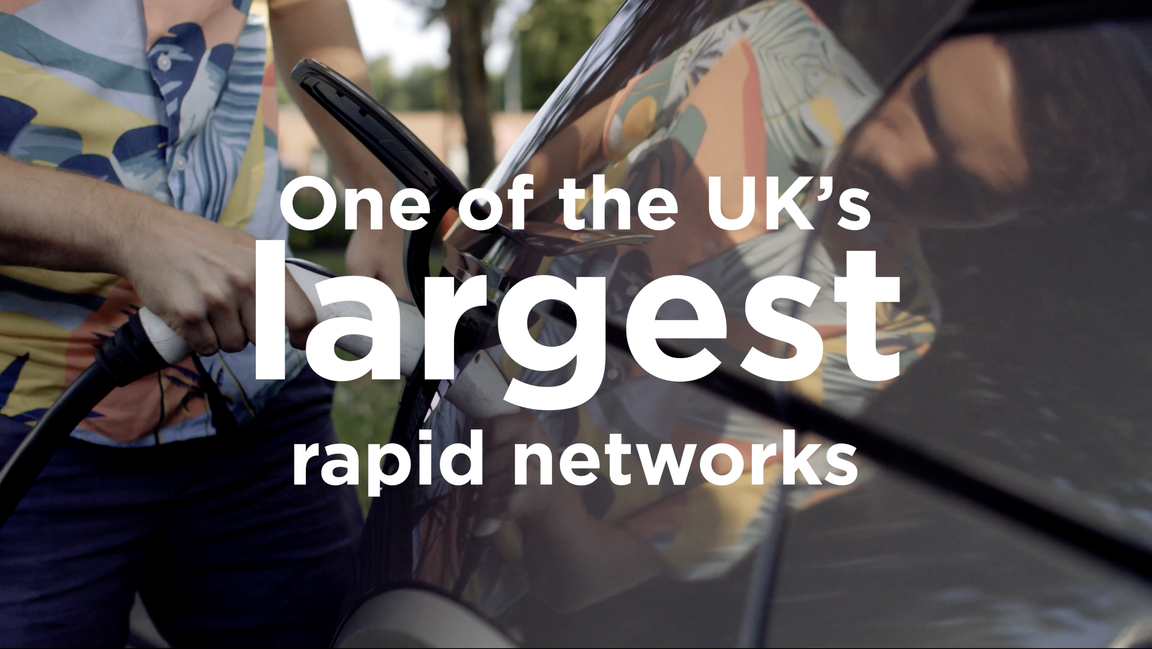 image shows GeniePoint - one of the UK's largest rapid networks - joining the Octopus Electric Universe network