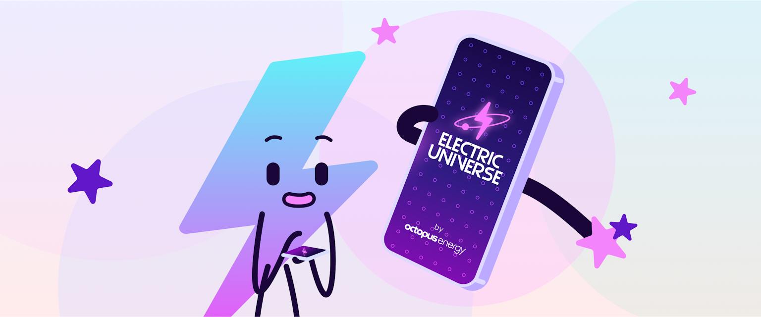 Image showing the Electric Universe mascot Zapman using the Electric Universe app